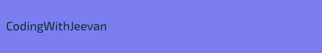 CodingWithJeevan