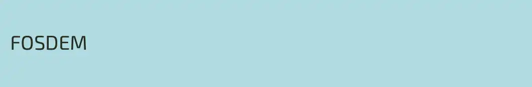FOSDEM
