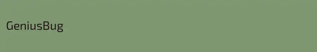 GeniusBug