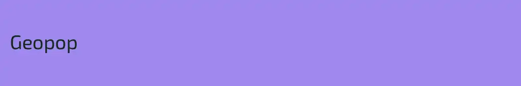 Geopop