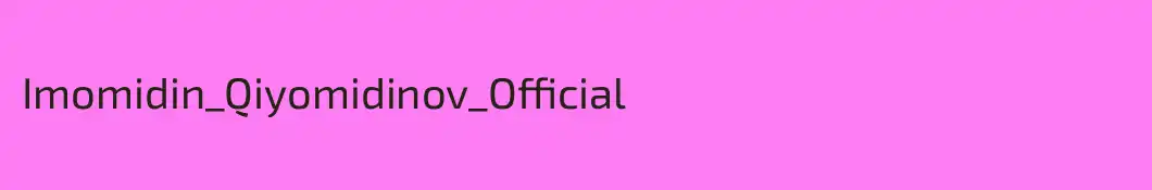 Imomidin_Qiyomidinov_Official
