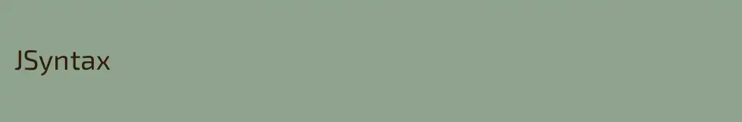 JSyntax