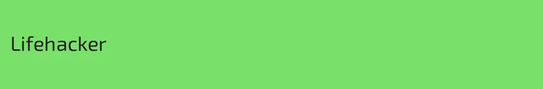 Lifehacker
