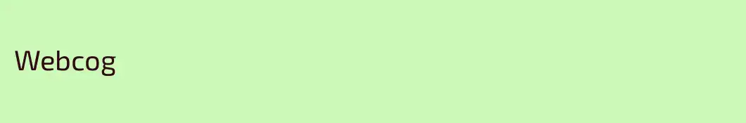 Webcog