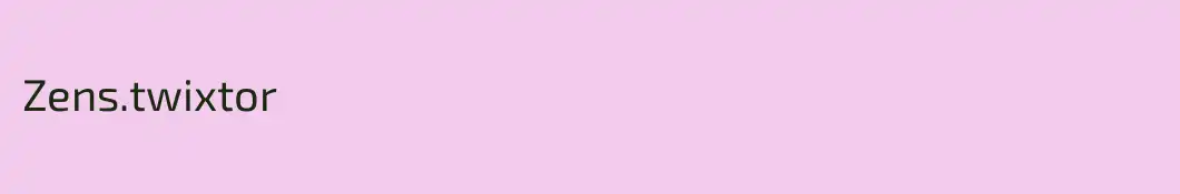 Zens.twixtor