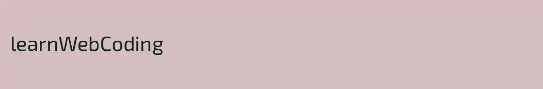 learnWebCoding