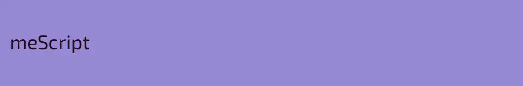 meScript