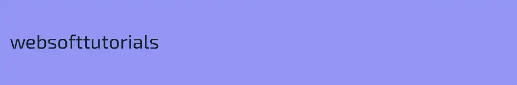 websofttutorials