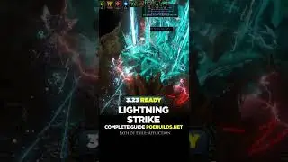 [POE 3.23] LIGHTNING STRIKE BUILD - Poe Builds #shorts #pathofexile #poebuilds #poe