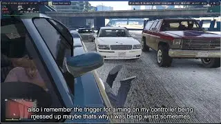 A mysterious phenomena in GTA online.. Anyone seen this before?