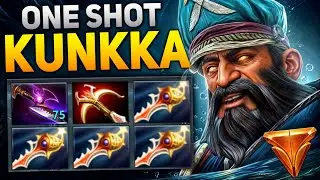 x4 Divine Rapiers Kunkka One Shot 🔥🔥🔥34 Kills +120 Min Comeback | Dota 2 Gameplay