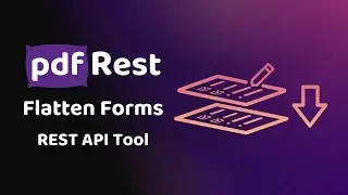 pdfRest Flatten Forms - REST API Tool