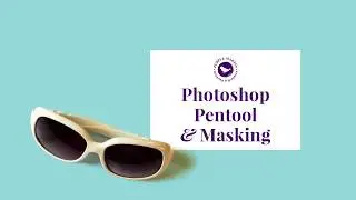 Photoshop Pen Tool and Masking demo - Adobe Photoshop Basics Tutorial