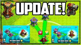 Clash of Clans Update - MERGE Defenses! Sneak Peek #2!