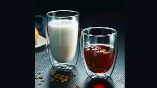 Стакан с двойными стенками