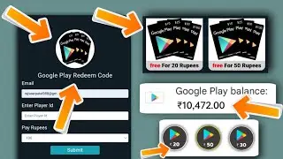 ₹10 & ₹25 Redeem Codes - Google Redeem Code Earning App - Free Redeem Code App - Google Play Codes