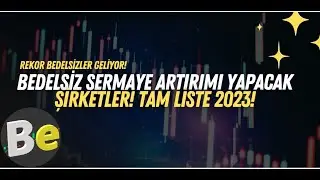 bedelsiz sermaye artıracak 