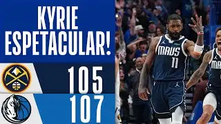 NO ÚLTIMO SEGUNDO! A cesta INACREDITÁVEL do Kyrie Irving contra os Nuggets