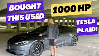 I Bought a Used 1000 Horsepower Tesla Model S Plaid!