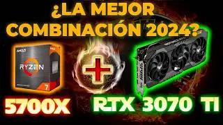 AMD Ryzen 7 5700x + NVIDIA RTX 3070ti  ¿Qué tan bueno es en 2024?