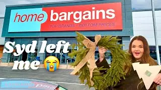 Home Bargains CHRISTMAS shop with me and haul 🛍️