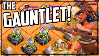 THREE Eagles- Galadon's Golem Gauntlet- Clash of Clans!