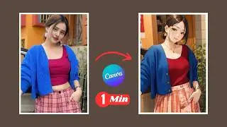 Create Anime Style Images with Canva | Quick & Easy Method