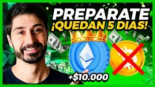 ¡QUEDAN 5 DÍAS! Se acerca el ciclo de Bitcoin más importante de la Historia