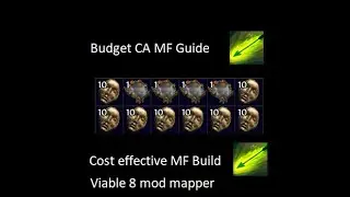 Budget Caustic Arrow MF guide - The Most Cost Effective MF Build - 3.22 Path of Exile