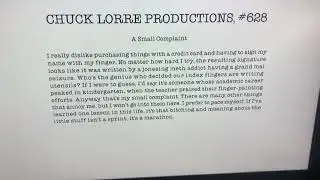 Chuck Lorre Productions, #628/Warner Bros. Television (2019)