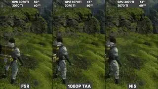 Death Stranding: Director's Cut FSR & NIS Aliasing Issue. Is it just me?