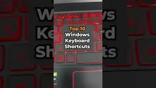 Here are Top 10 Windows Keyboard Shortcuts to use for Saving Time & Efficiency!