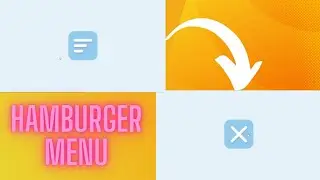 Hamburger Menu CSS | Hamburger Menu with Image CSS