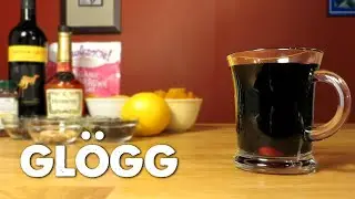 Glögg - How to Make Swedish Mulled Wine with Red Wine, Brandy & Spices