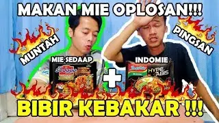 CHALLENGE MAKAN MIE PALING PEDAS | MIE SEDAAP KOREAN SPICY CHIKEN + INDOMIE HYPE ABIS