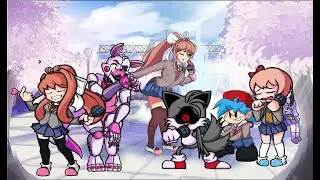 Friday Night Funkin': High School Conflict HD (But Everyone Sings It) (Remastered)