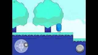 blue thing: the stupid game I made because I was bored