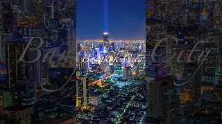 Beautiful Bangkok City Aerial View 