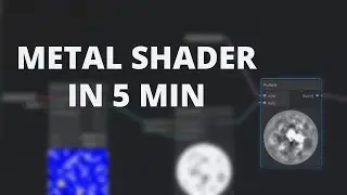 How To Create A Simple Metal Shader In Unity Under 5 MINUTES - Cloud Based Dev