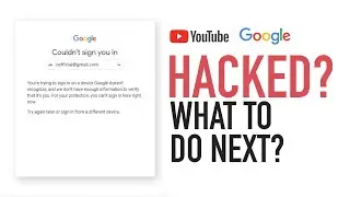 My YouTube was Hacked | How to Recovery?