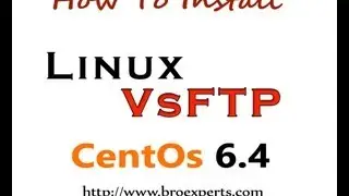 How To Install VsFTP on Centos 6.4