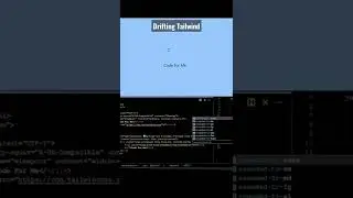 Coding in vscode to create a bouncing logo using Tailwind 