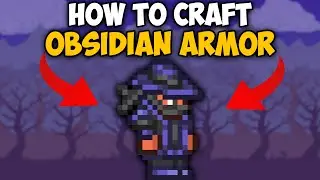 How To Craft Obsidian Armor in Terraria | Obsidian Armor Terraria