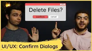 UX Design | Confirm Delete Dialogs