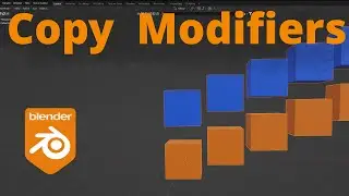 Blender - Copy Modifiers in One Click