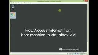 VirtualBox - Enable Internet Access Host to Guest