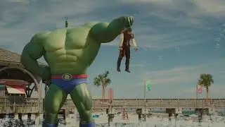 The SpongeBob Movie: Sponge Out of Water (2015) -  Plankton vs Burger Beard Scene
