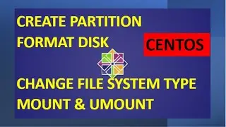 How to partition and format a disk in Linux | mount and change fstype