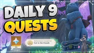 Neko Is a Cat daily 9 Quests [195 Primogems] - Genshin Impact