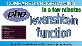 PHP string function: levenshtein